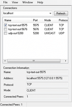 出力コネクタへの GeoEvent Logger 接続 出力コネクタへの GeoEvent Logger 接続