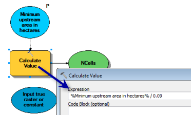 [値の計算 (Calculate Value)] のパラメーター